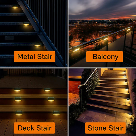 LED Solar Deck Lights