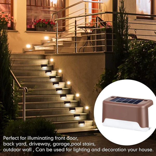 LED Solar Deck Lights